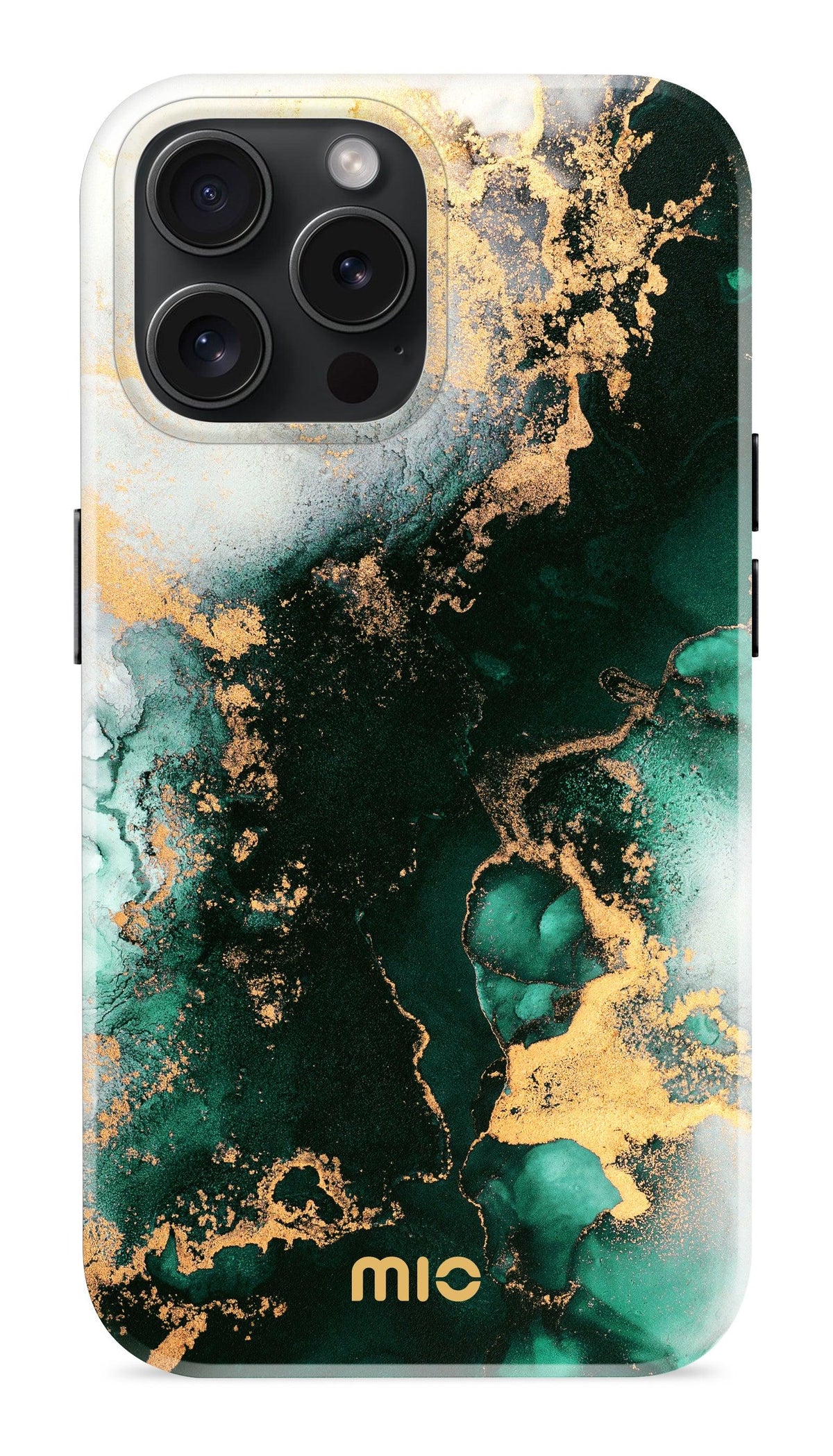 Mio By Mobilize Mio Green Marble Magsafe Compatible For Iphone 15 Pro - Essentify