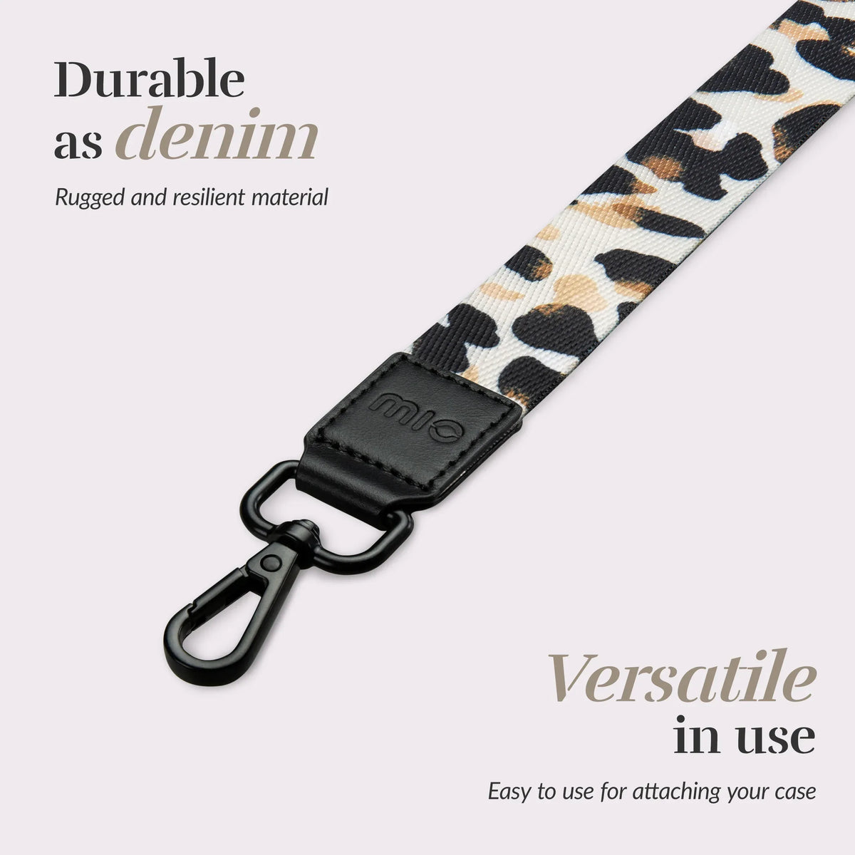 Mio By Mobilize Mio Lanyard Leopard - Essentify