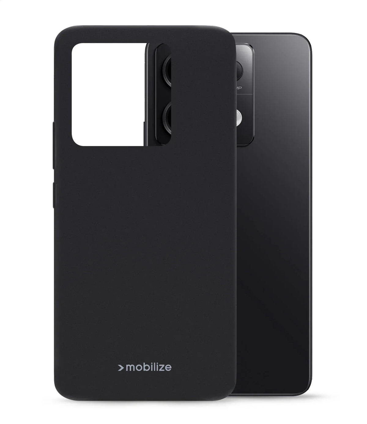 Mobilize Rubber Gelly Case Xiaomi Poco X6 5G/Redmi Note 13 Pro 5G Matt Black - Essentify