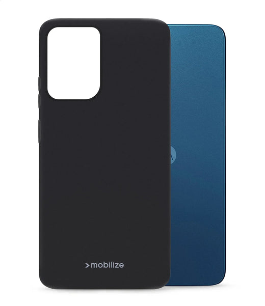 Mobilize Rubber Gelly Case Motorola Moto G34 Matt Black - Essentify