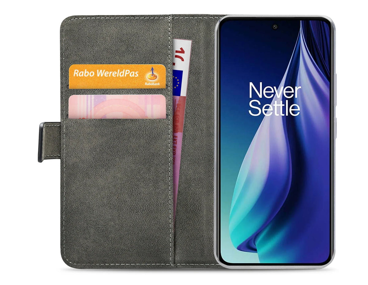 Mobilize Classic Gelly Wallet Book Case Oneplus Nord N30 Se/Oppo A79 5G Black - Essentify