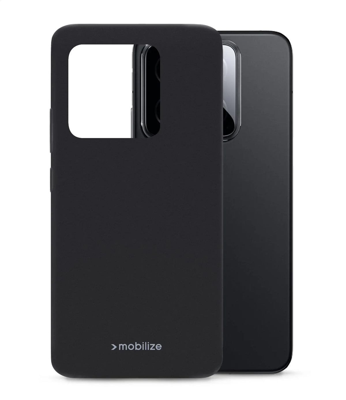 Mobilize Rubber Gelly Case Xiaomi 14 Matt Black - Essentify
