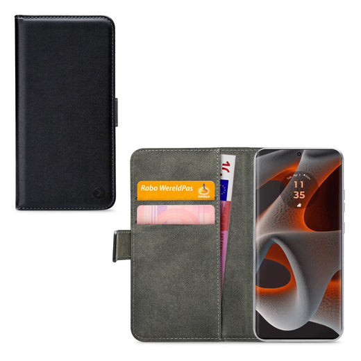 Mobilize Classic Gelly Wallet Book Case Motorola Edge 50 Pro Black - Essentify