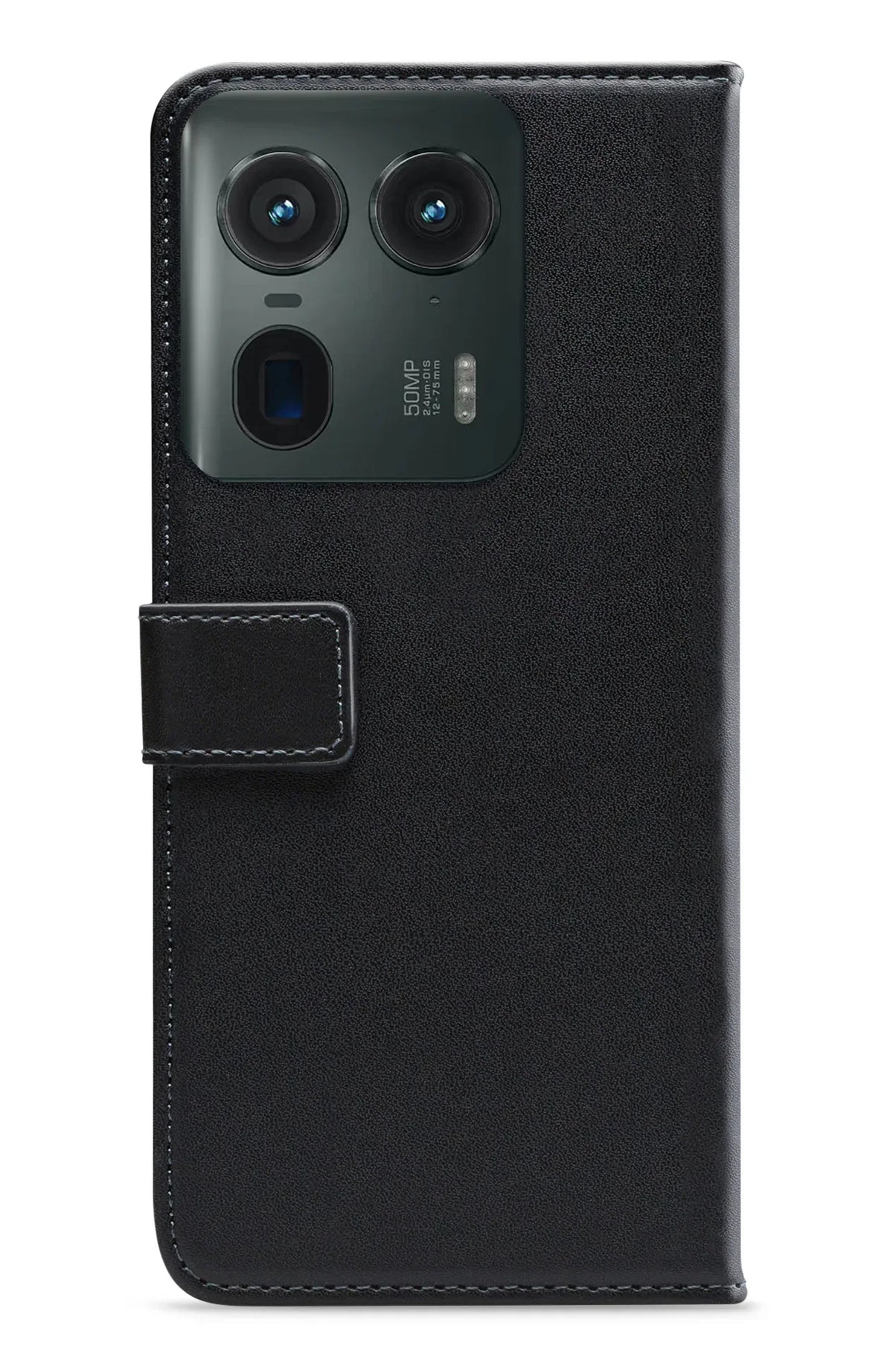 Mobilize Classic Gelly Wallet Book Case Motorola Edge 50 Ultra Black - Essentify