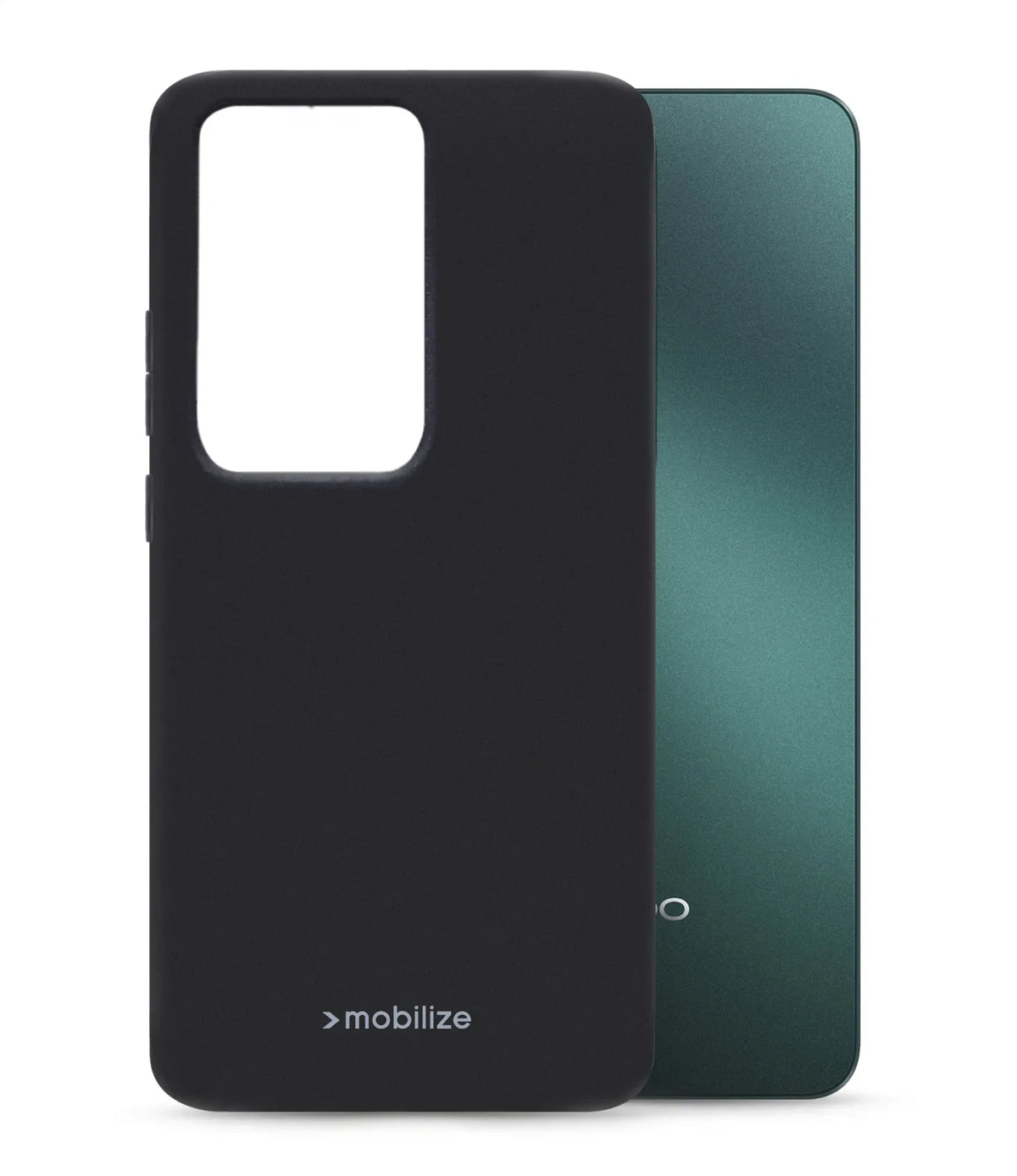 Mobilize Rubber Gelly Case Oppo Reno11 F 5G Matt Black - Essentify