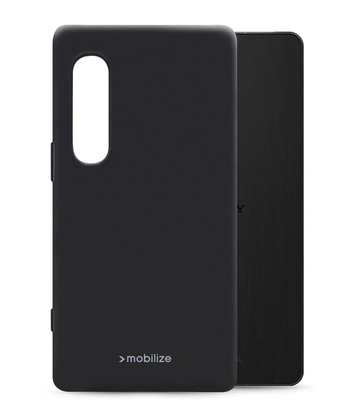 Mobilize Rubber Gelly Case Sony Xperia 1 Vi Matt Black - Essentify