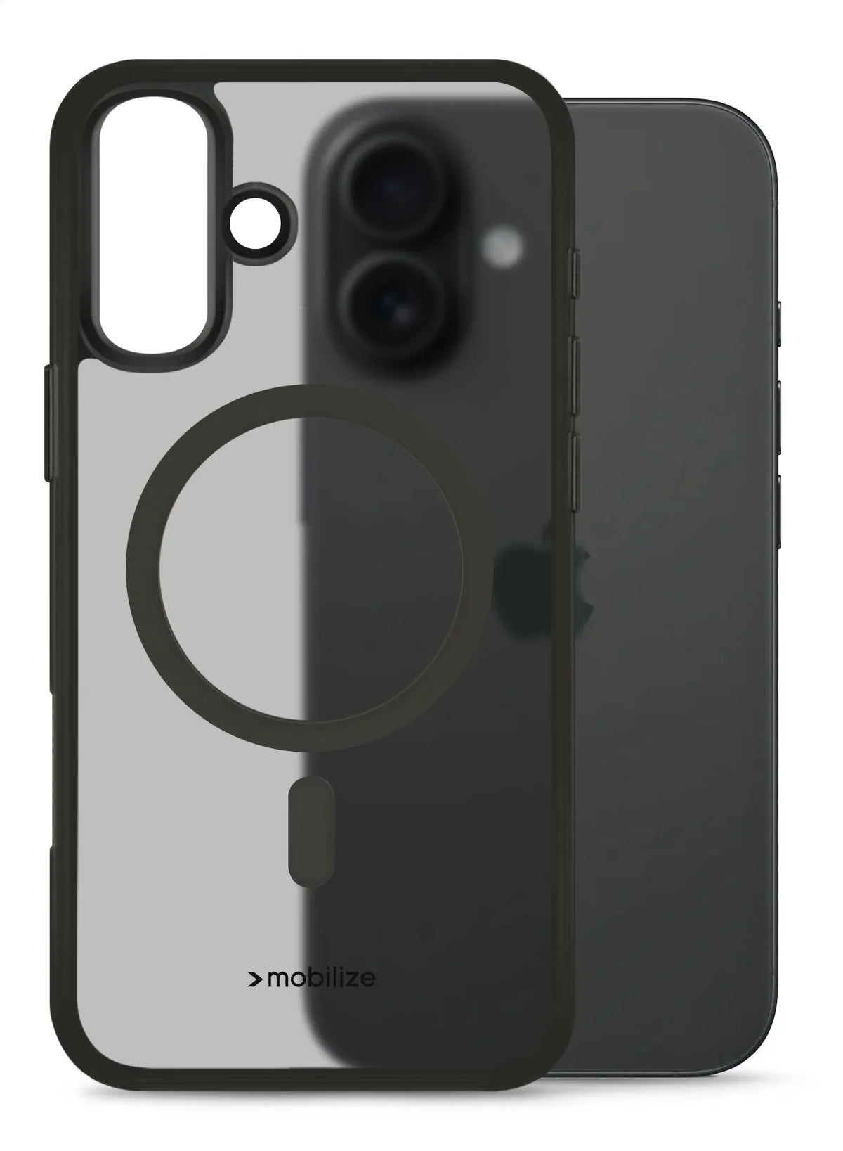 Mobilize Magsafe Compatible Hybrid Pro Case Apple Iphone 16 Black - Essentify