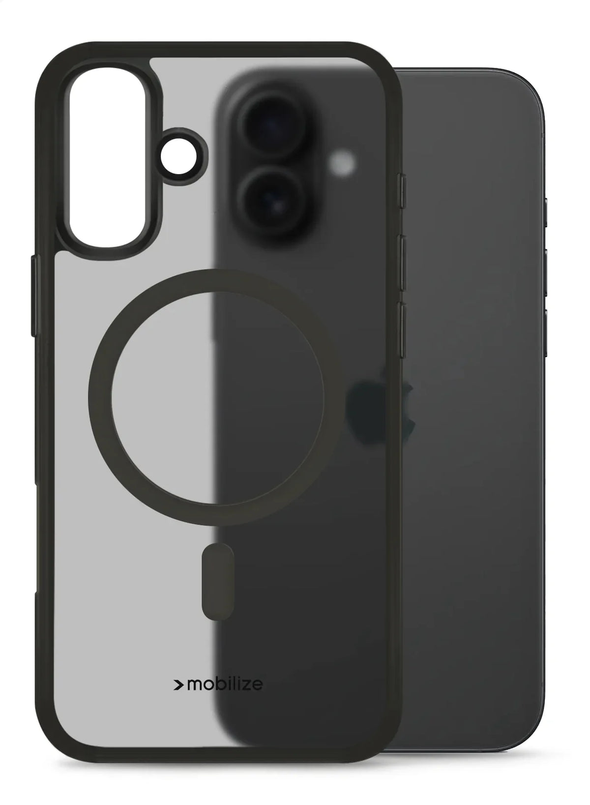 Mobilize Magsafe Compatible Hybrid Pro Case Apple Iphone 16 Plus Black - Essentify