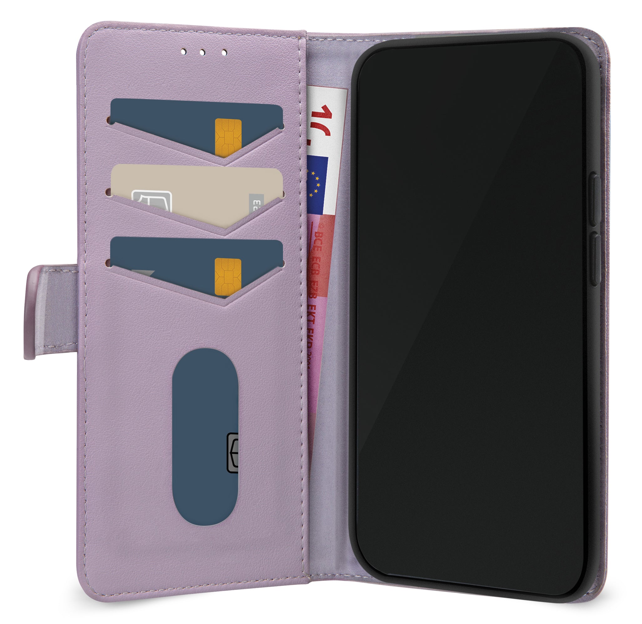 Mobilize Premium Gelly Wallet Book Case Apple Iphone 16 Purple