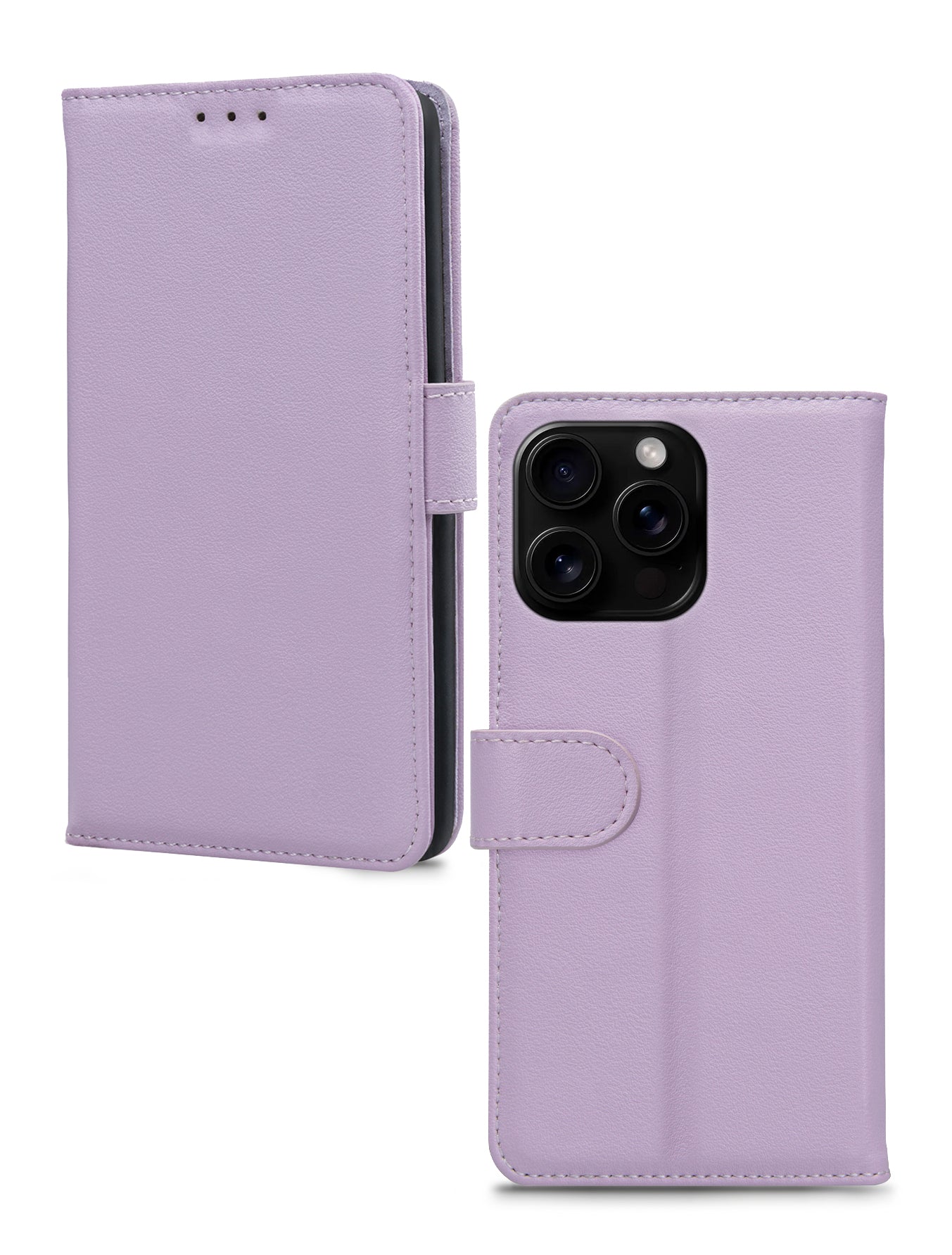 Mobilize Premium Gelly Wallet Book Case Apple Iphone 16 Pro Max Purple