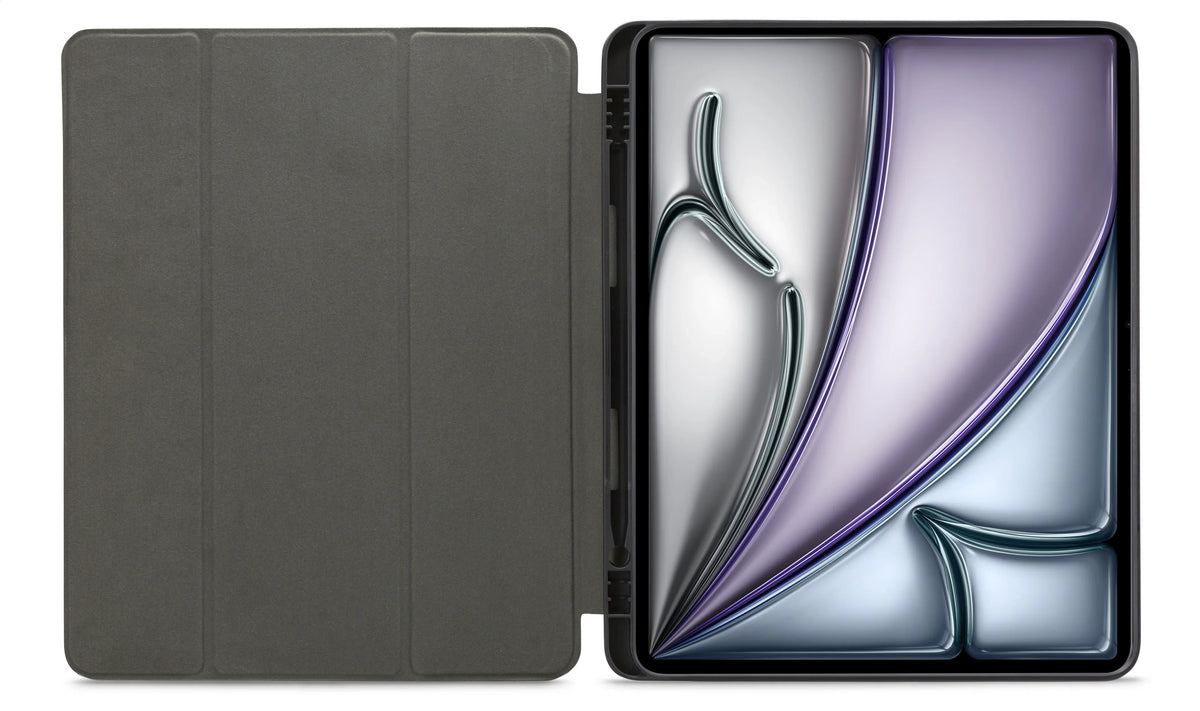 Mobilize Solid Folio Case For Apple Ipad Air 13 (2024/2025) Black - Essentify