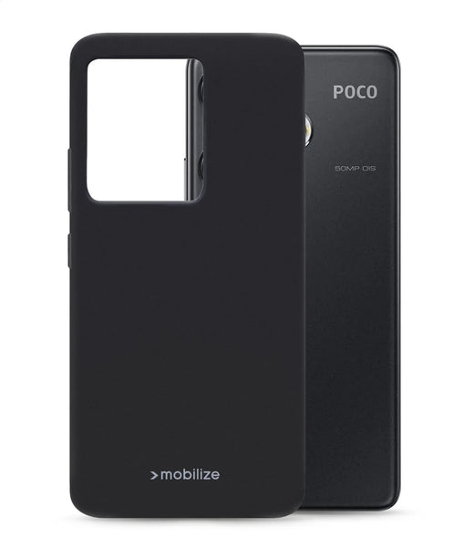 Mobilize Rubber Gelly Case Xiaomi Poco F6 Matt Black - Essentify