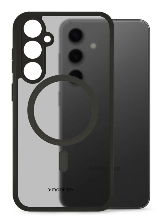 Mobilize Magsafe Compatible Hybrid Case Samsung Galaxy S24+ 5G Black - Essentify