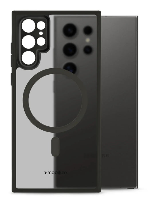 Mobilize Magsafe Compatible Hybrid Case Samsung Galaxy S24 Ultra 5G Black - Essentify