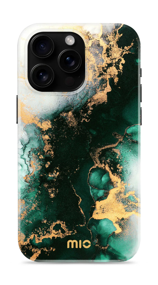 Mio By Mobilize Mio Green Marble Magsafe Compatible For Iphone 16 Pro Max - Essentify