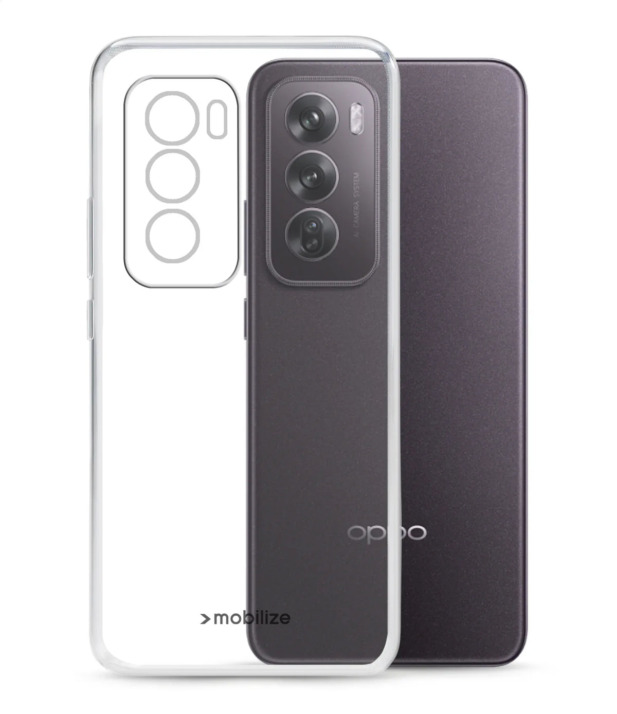 Mobilize Gelly Case Oppo Reno12 Clear - Essentify