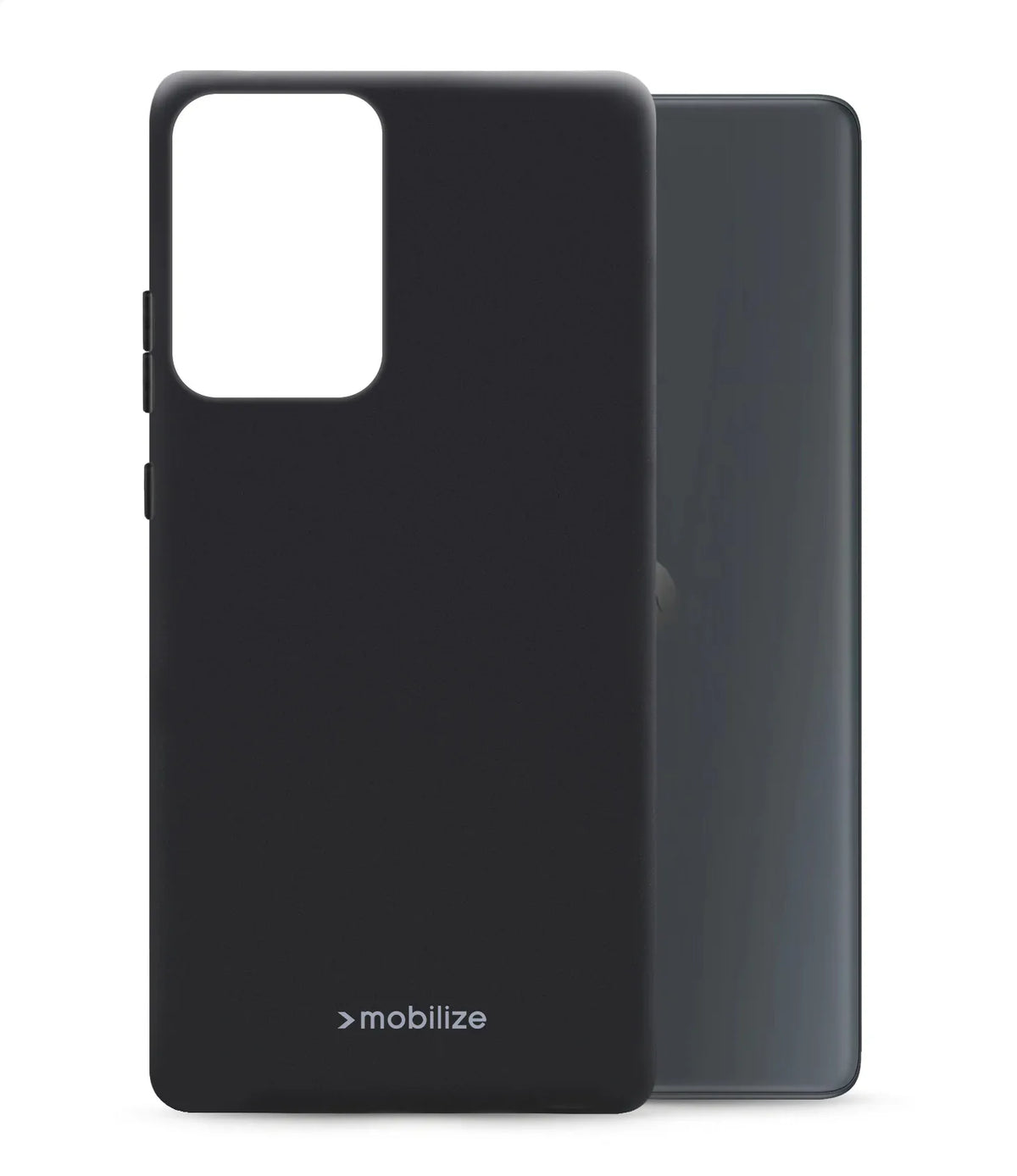 Mobilize Rubber Gelly Case Motorola Moto G85 Matt Black - Essentify