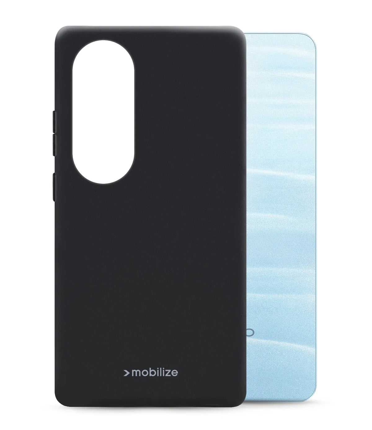 Mobilize Rubber Gelly Case Oppo A60 Matt Black - Essentify