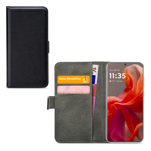 Mobilize Classic Gelly Wallet Book Case Motorola Moto G85 Black - Essentify