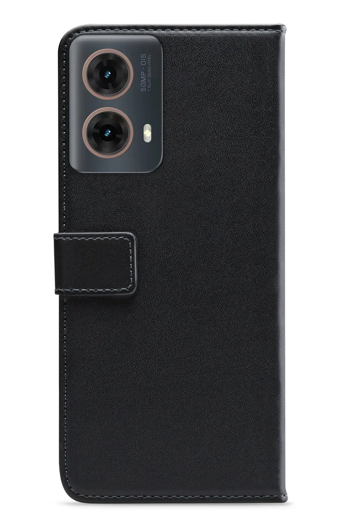 Mobilize Classic Gelly Wallet Book Case Motorola Moto G85 Black - Essentify