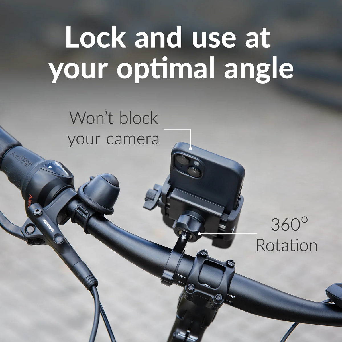 Mobilize Quick Lock Bike Holder Black - Essentify