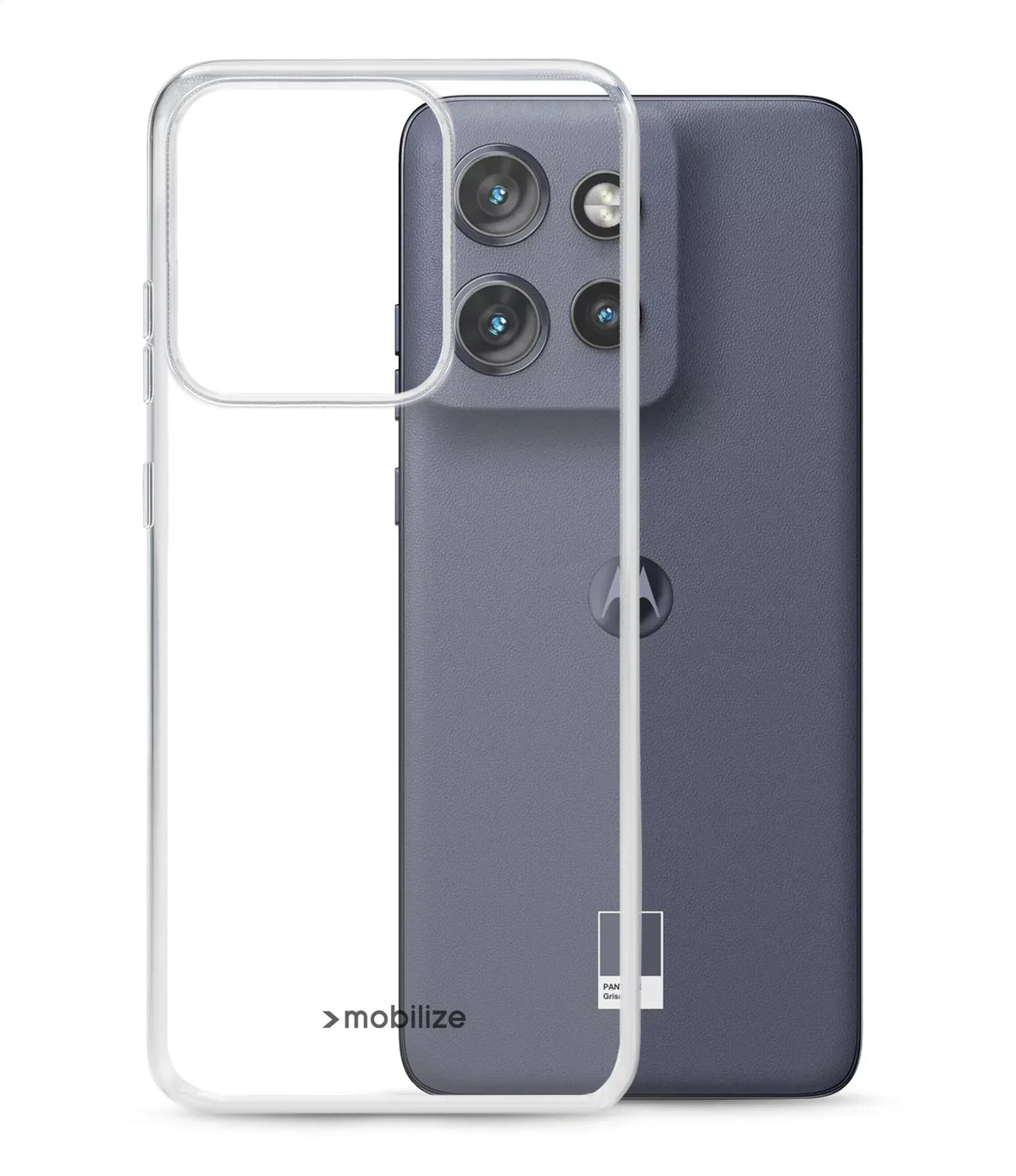 Mobilize Gelly Case Motorola Edge 50 Clear - Essentify