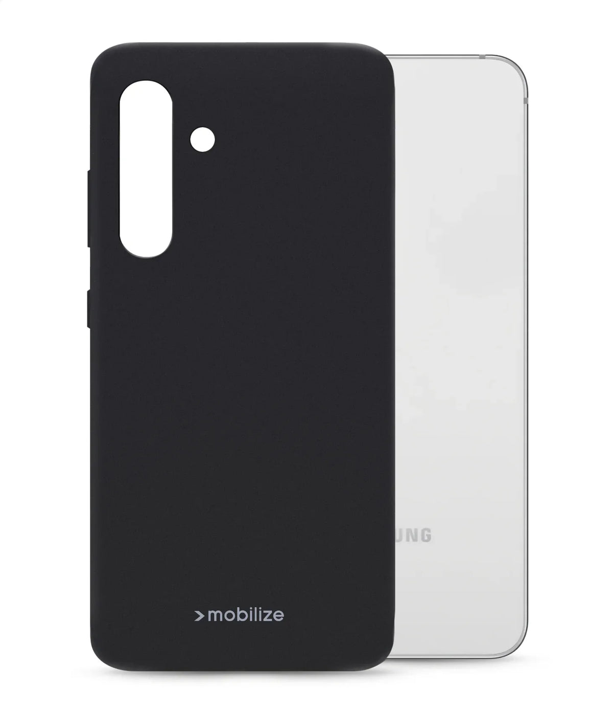 Mobilize Rubber Gelly Case Samsung Galaxy S24 Fe Matt Black - Essentify