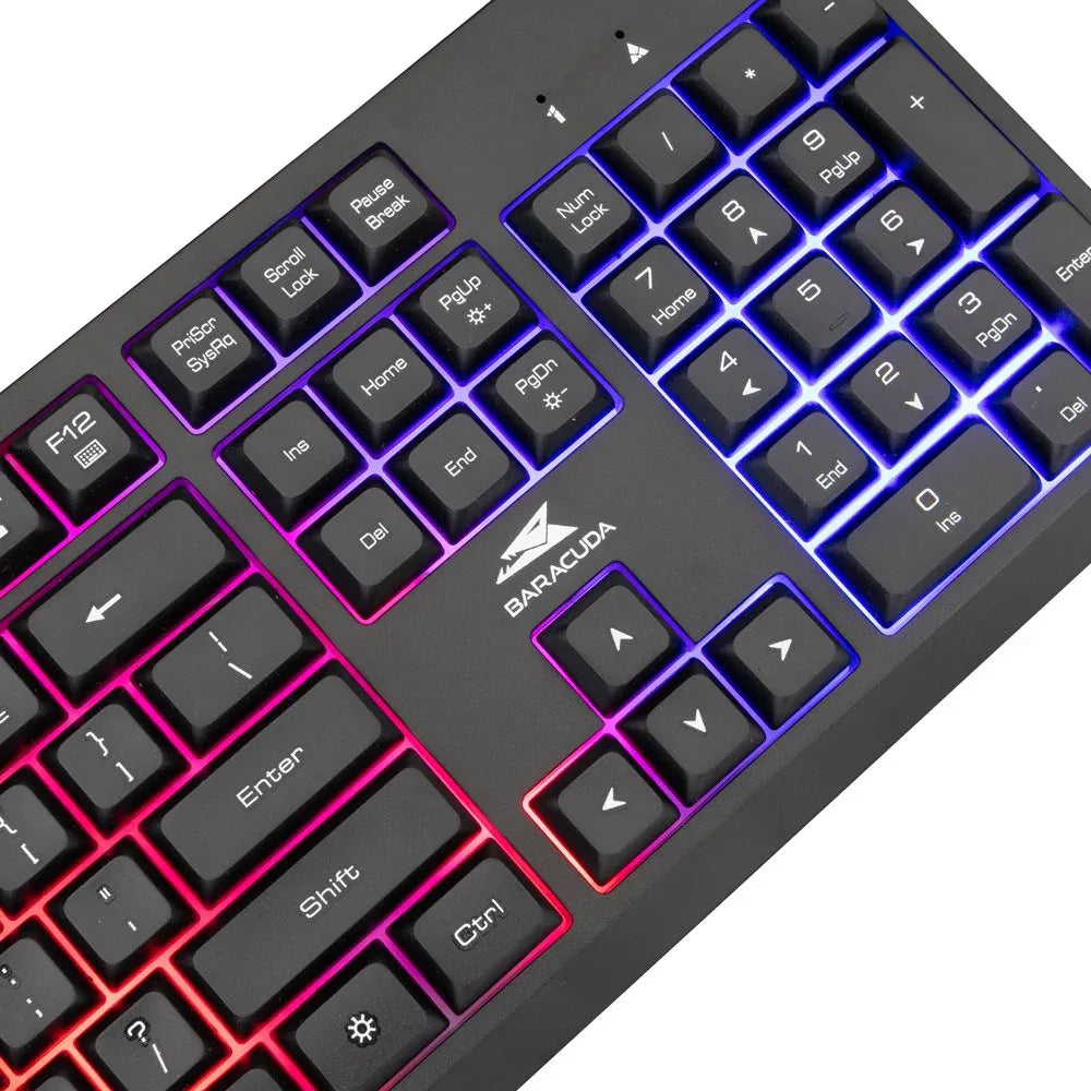 Baracuda STARFISH RGB | Bedraad Gaming Toetsenbord | QWERTY - Essentify