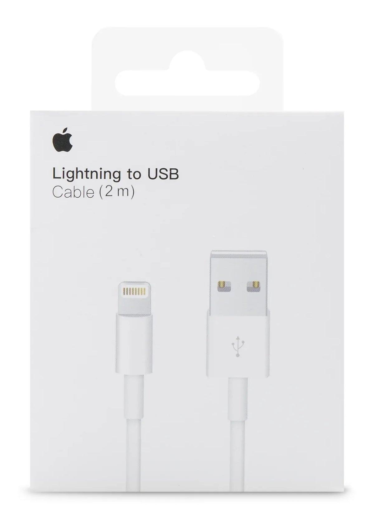 Apple Lightning To Usb Cable 2M. White - Essentify