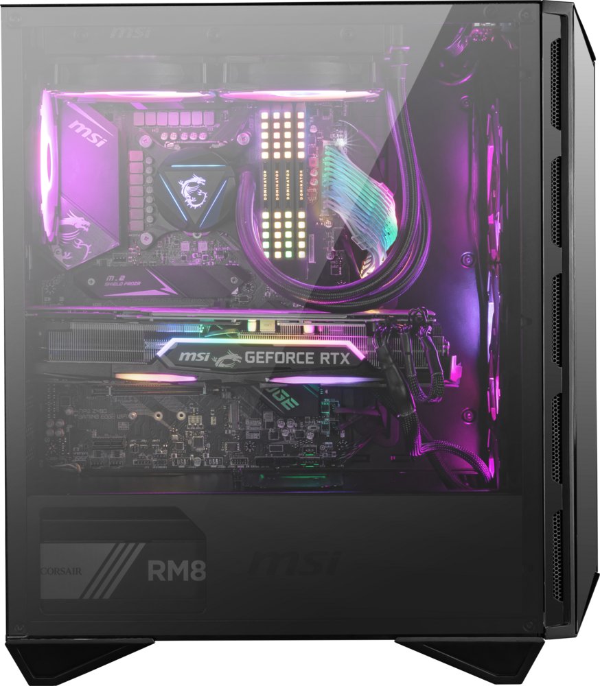 MSI MPG Gungnir 110R RGB | Midi Tower Case | Zwart