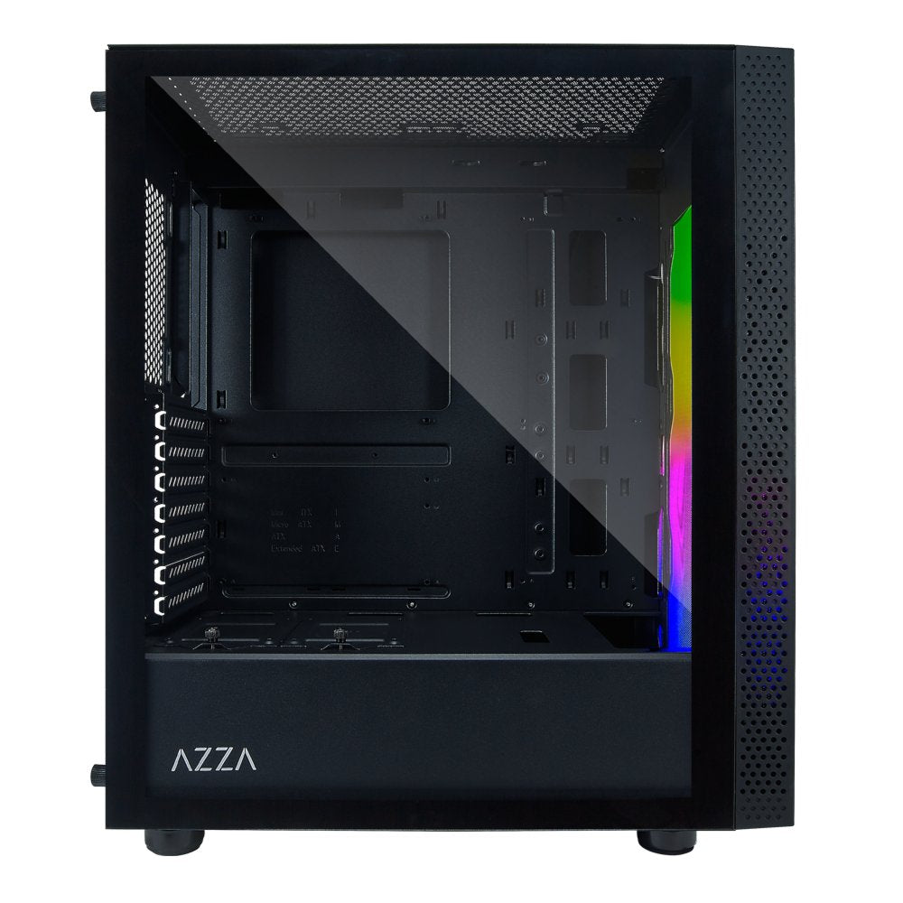 Azza Celesta RGB | Midi Tower Case | Zwart
