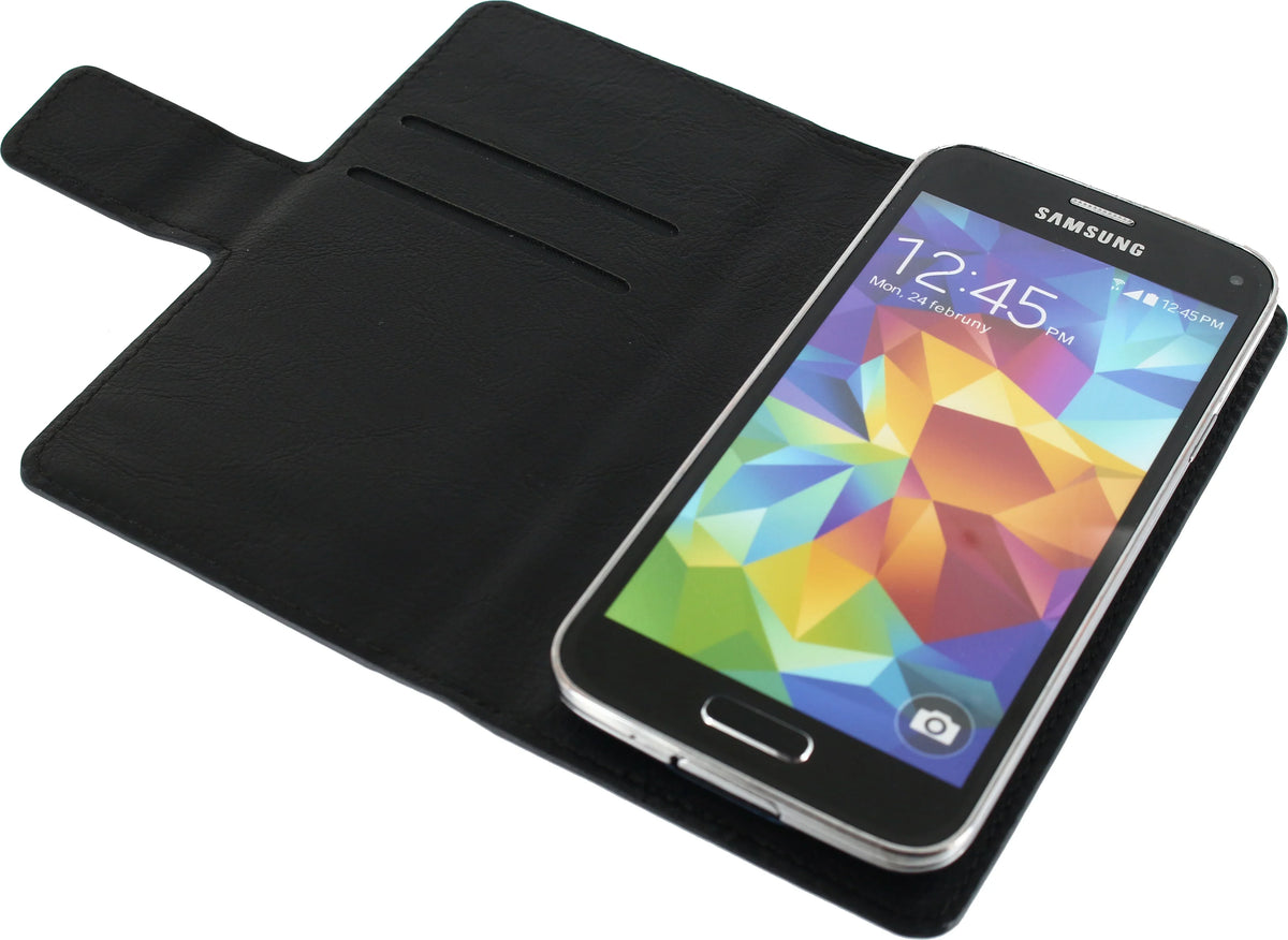 Xccess Wallet Book Case Universal Small Black - Essentify