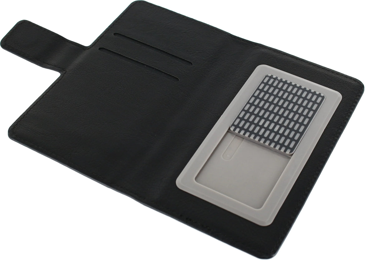 Xccess Wallet Book Case Universal Small Black - Essentify