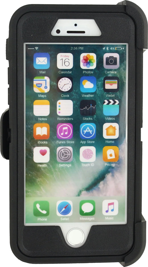 Xccess Survivor Essential Case Apple Iphone 7/8/Se (2020/2022) Black - Essentify