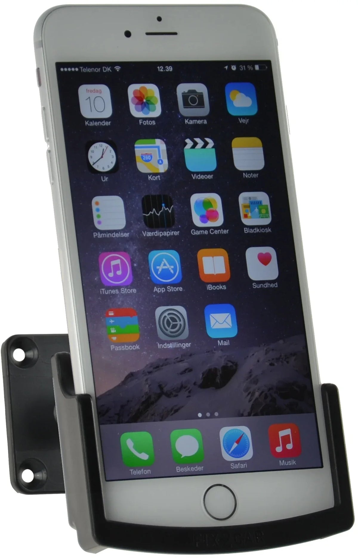 Kram Fix2Car Passive Holder Tilt Swivel Apple Iphone 6S Plus/7 Plus/8 Plus - Essentify