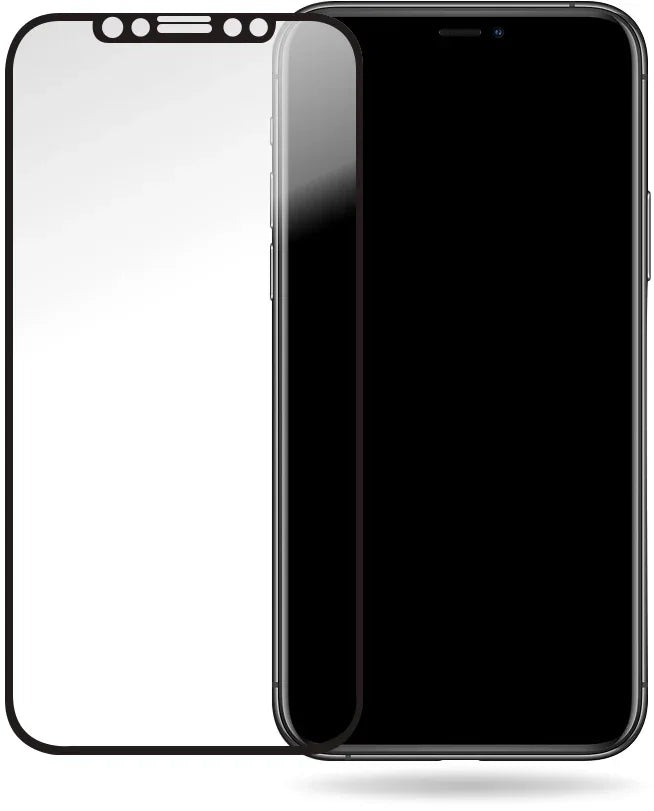 Mobilize Glass Screen Protector - Black Frame - Apple Iphone X/Xs/11 Pro - Essentify