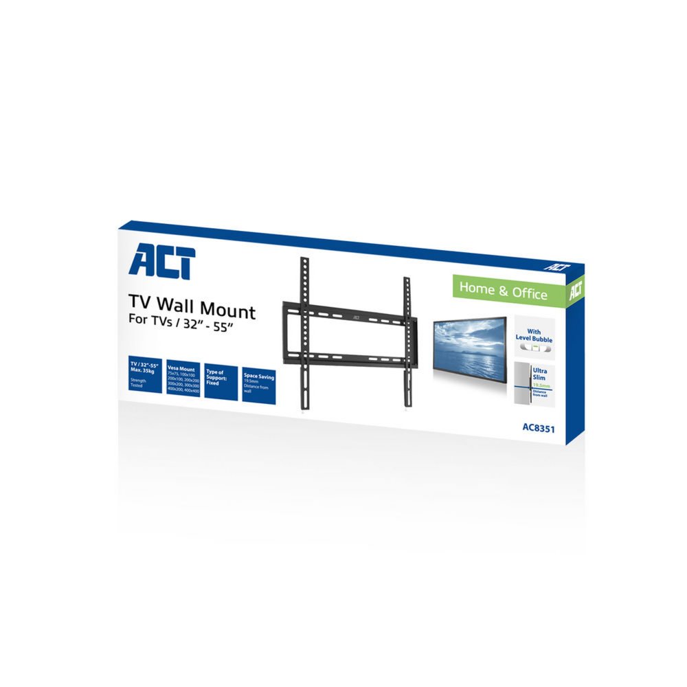 ACT AC8351 | TV-beugel | 32-55" | max 35kg | VESA 400x400