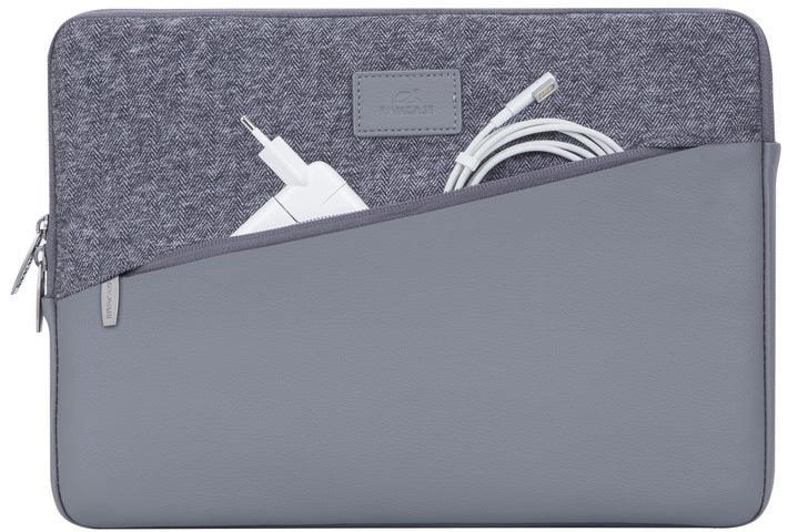 Rivacase Egmont Laptop Sleeve 13.3Inch Grey - Essentify