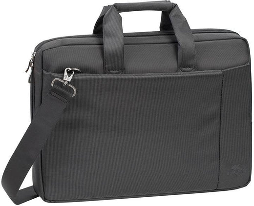 Rivacase Central Laptop Bag 15.6Inch Black - Essentify