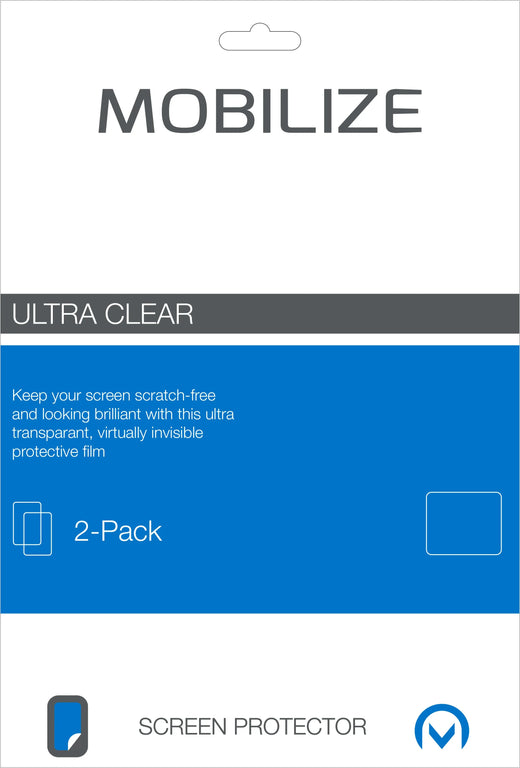 Mobilize Universal Clear 2-Pack Screen Protector For Tablets And Laptops 20X28Cm - Essentify