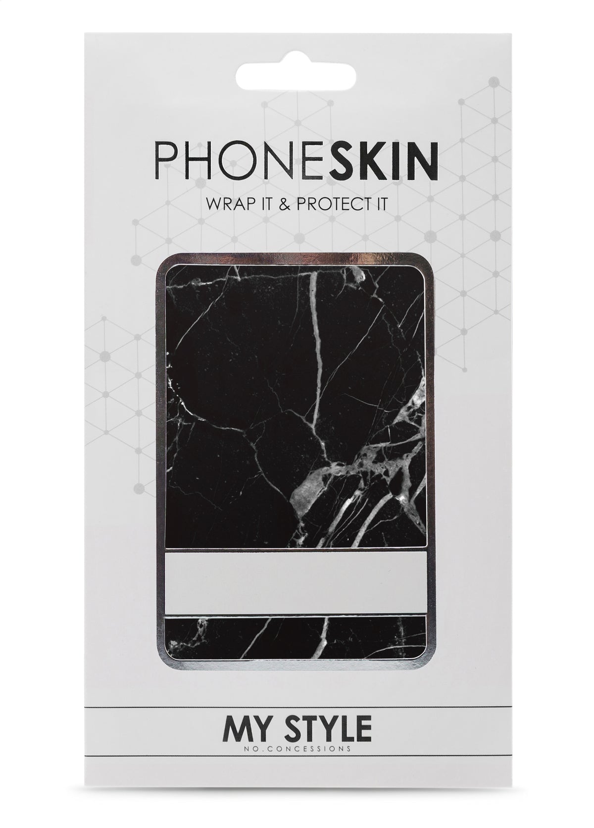 My Style Phoneskin For Samsung Galaxy A20E Black Marble