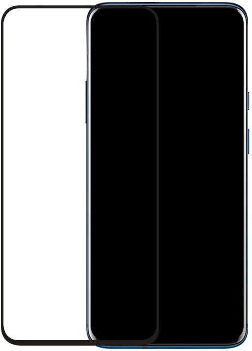 Mobilize Edge-To-Edge Glass Screen Protector Oneplus 7T Pro Black Edge Glue - Essentify