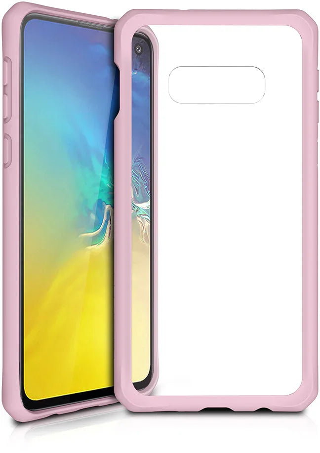 Itskins Level 2 Hybridsolid For Samsung Galaxy S10E Pink/Transparent - Essentify