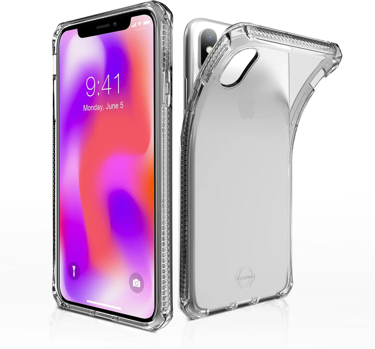 Itskins Level 2 Spectrumclear For Apple Iphone X/Xs Transparent - Essentify