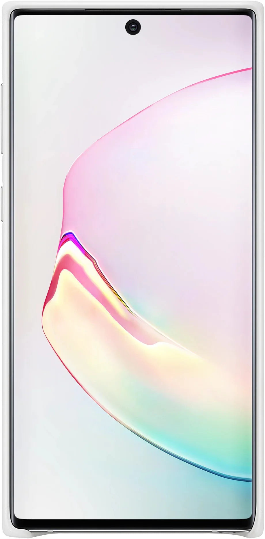 Samsung Leather Cover Galaxy Note10 White - Essentify