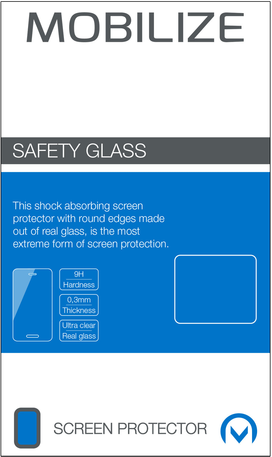 Mobilize Glass Screen Protector Motorola Moto G8 Plus