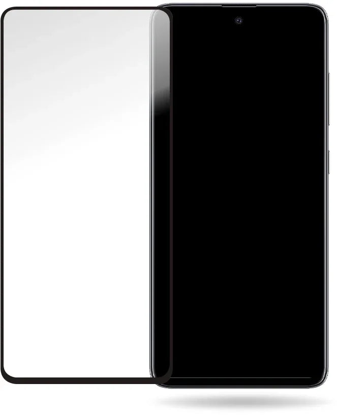 Mobilize Glass Screen Protector - Black Frame - Samsung Galaxy A51/A51 5G - Essentify