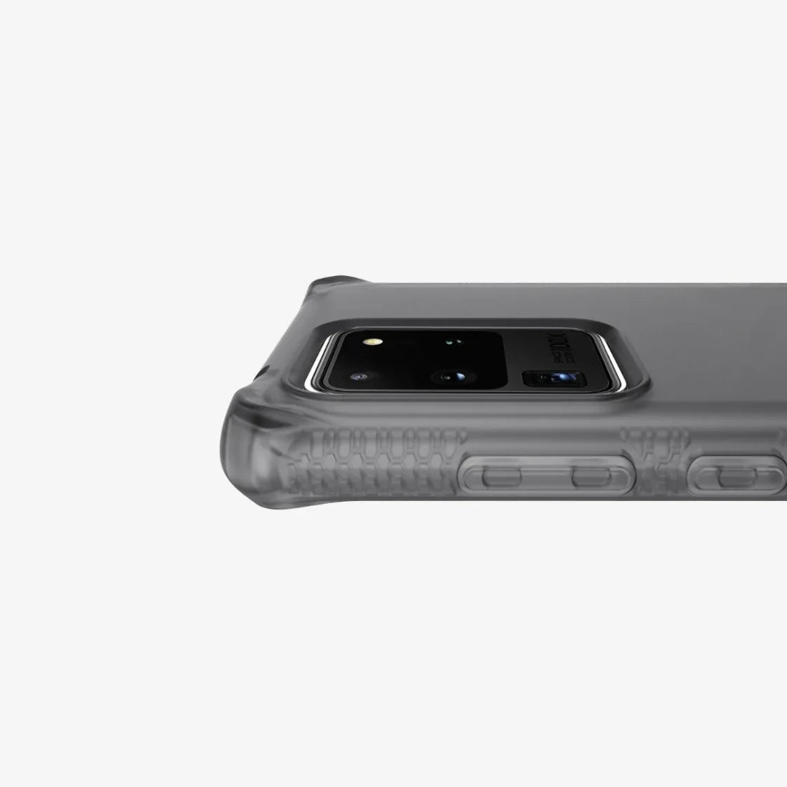 Itskins Level 2 Spectrumfrost For Samsung Galaxy S20+/S20+ 5G Transparent Black - Essentify