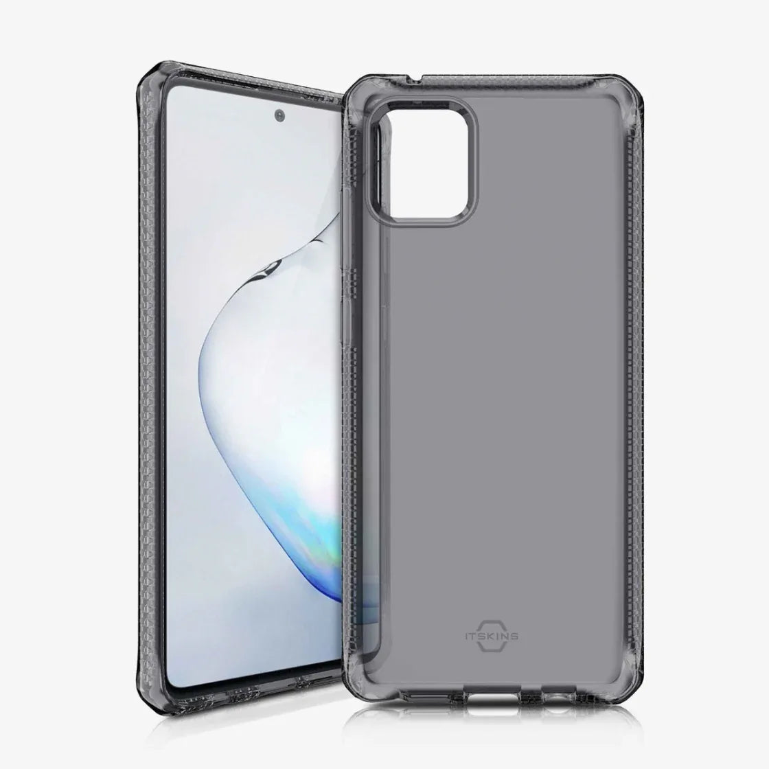 Itskins Level 2 Spectrumclear For Samsung Galaxy Note10 Lite Black - Essentify