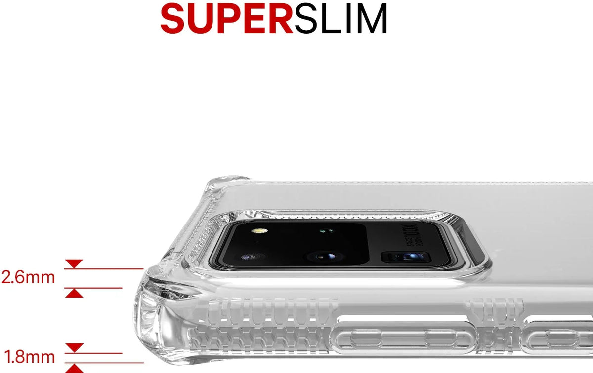 Itskins Level 2 Spectrumclear For Samsung Galaxy S20 Ultra/S20 Ultra 5G Transparent - Essentify